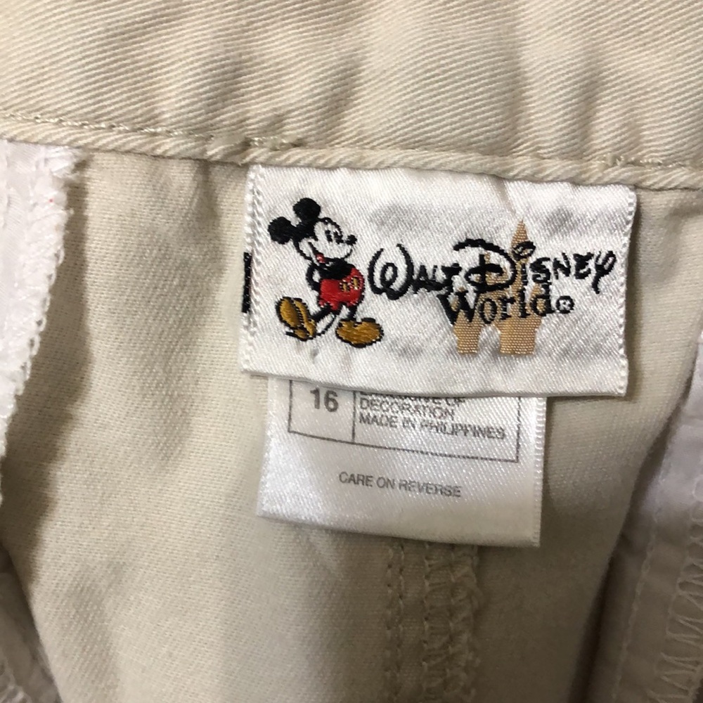 Ladies Disney Front Pleated Walking Shorts - Picture 6 of 9
